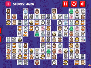 Игра Маджонг Криса: Коннект Животных (Kris Mahjong Animals) — играть онлайн бесплатно (изображение №6)