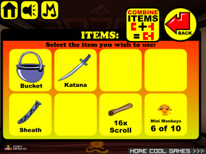 Игра Счастливая Обезьянка 258 (Monkey GO Happy Stage 258) — играть онлайн бесплатно (изображение №4)