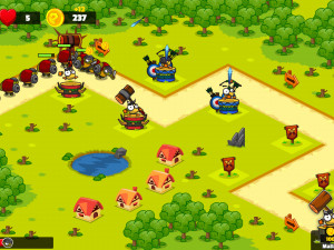 Игра Пиратская Oборона (Pirate Defense) — играть онлайн бесплатно (изображение №2)