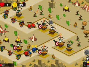 Игра Пиратская Oборона (Pirate Defense) — играть онлайн бесплатно (изображение №5)