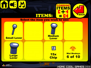 Игра Счастливая Обезьянка 259 (Monkey GO Happy Stage 259) — играть онлайн бесплатно (изображение №5)