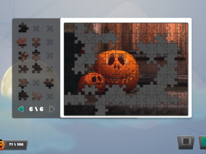 Игра Хэллоуин Пазл (Halloween Puzzle) — играть онлайн бесплатно (изображение №6)