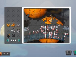 Игра Хэллоуин Пазл (Halloween Puzzle) — играть онлайн бесплатно (изображение №3)