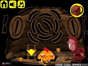 Игра Счастливая Обезьянка 261 (Monkey GO Happy Stage 261) — играть онлайн бесплатно (изображение №5)