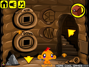 Игра Счастливая Обезьянка 262 (Monkey GO Happy Stage 262) — играть онлайн бесплатно (изображение №3)