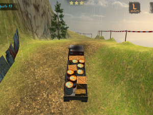 Игра Симулятор Доставки по Бездорожью в Дождь (Off-Road Rain: Cargo Simulator) — играть онлайн бесплатно (изображение №5)