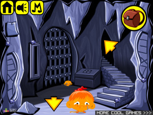 Игра Счастливая Обезьянка 263: Спасение Принцессы (Monkey GO Happy Stage 263: Save the Princess) — играть онлайн бесплатно (изображение №7)