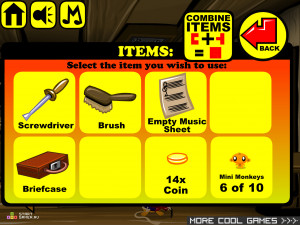 Игра Счастливая Обезьянка 264 (Monkey GO Happy Stage 264) — играть онлайн бесплатно (изображение №6)