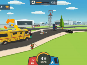 Игра Зомби Дерби: Блочные Дороги (Zombie Derby: Blocky Roads) — играть онлайн бесплатно (изображение №7)