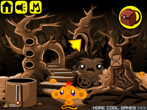 Игра Счастливая Обезьянка 265 (Monkey GO Happy Stage 265) — играть онлайн бесплатно (изображение №2)