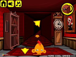 Игра Счастливая Обезьянка 266: Деньги Особняка (Monkey GO Happy Stage 266: Mansion Money) — играть онлайн бесплатно (изображение №3)