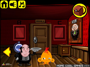 Игра Счастливая Обезьянка 266: Деньги Особняка (Monkey GO Happy Stage 266: Mansion Money) — играть онлайн бесплатно (изображение №5)