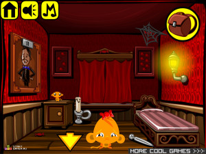 Игра Счастливая Обезьянка 266: Деньги Особняка (Monkey GO Happy Stage 266: Mansion Money) — играть онлайн бесплатно (изображение №6)