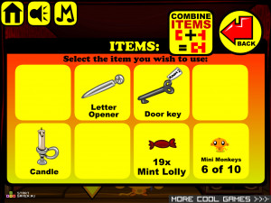 Игра Счастливая Обезьянка 266: Деньги Особняка (Monkey GO Happy Stage 266: Mansion Money) — играть онлайн бесплатно (изображение №7)