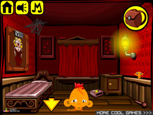 Игра Счастливая Обезьянка 266: Деньги Особняка (Monkey GO Happy Stage 266: Mansion Money) — играть онлайн бесплатно (изображение №8)