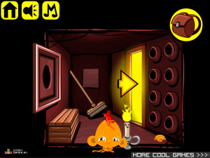 Игра Счастливая Обезьянка 266: Деньги Особняка (Monkey GO Happy Stage 266: Mansion Money) — играть онлайн бесплатно (изображение №9)