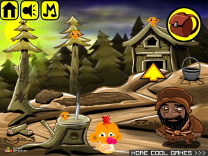 Игра Счастливая Обезьянка 268 (Monkey GO Happy Stage 268) — играть онлайн бесплатно (изображение №2)