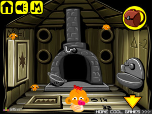 Игра Счастливая Обезьянка 268 (Monkey GO Happy Stage 268) — играть онлайн бесплатно (изображение №3)