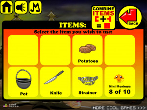 Игра Счастливая Обезьянка 268 (Monkey GO Happy Stage 268) — играть онлайн бесплатно (изображение №4)