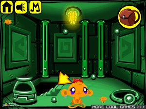 Игра Счастливая Обезьянка 270 (Monkey GO Happy Stage 270) — играть онлайн бесплатно (изображение №2)