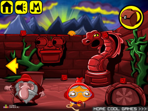 Игра Счастливая Обезьянка 272: Лабиринт (Monkey GO Happy Stage 272: Labyrinth) — играть онлайн бесплатно (изображение №4)