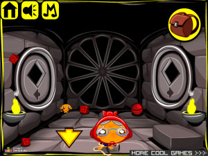 Игра Счастливая Обезьянка 272: Лабиринт (Monkey GO Happy Stage 272: Labyrinth) — играть онлайн бесплатно (изображение №8)