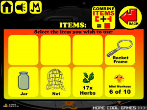 Игра Счастливая Обезьянка 273 (Monkey GO Happy Stage 273) — играть онлайн бесплатно (изображение №4)