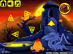 Игра Счастливая Обезьянка 274 (Monkey GO Happy Stage 274) — играть онлайн бесплатно (изображение №2)