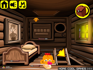 Игра Счастливая Обезьянка 275: Звезда Шерифа (Monkey GO Happy Stage 275: Sheriff's Star) — играть онлайн бесплатно (изображение №4)