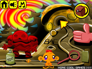 Игра Счастливая Обезьянка 277 (Monkey GO Happy Stage 277) — играть онлайн бесплатно (изображение №2)