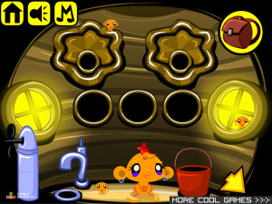 Игра Счастливая Обезьянка 277 (Monkey GO Happy Stage 277) — играть онлайн бесплатно (изображение №4)