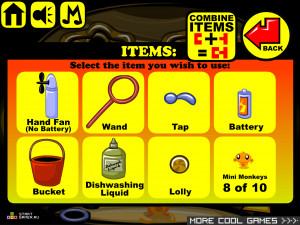 Игра Счастливая Обезьянка 277 (Monkey GO Happy Stage 277) — играть онлайн бесплатно (изображение №5)