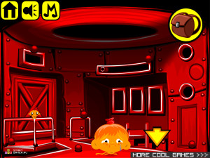 Игра Счастливая Обезьянка 278: Космическая Проблема (Monkey GO Happy Stage 278: Space Trouble) — играть онлайн бесплатно (изображение №6)