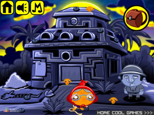 Игра Счастливая Обезьянка 279 (Monkey GO Happy Stage 279) — играть онлайн бесплатно (изображение №2)