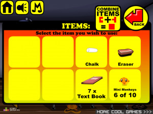 Игра Счастливая Обезьянка 280 (Monkey GO Happy Stage 280) — играть онлайн бесплатно (изображение №7)