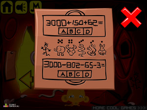 Игра Счастливая Обезьянка 281: Проблема Мамонта (Monkey GO Happy Stage 281: Mammoth Problem) — играть онлайн бесплатно (изображение №7)