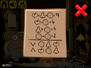 Игра Счастливая Обезьянка 282 (Monkey GO Happy Stage 282) — играть онлайн бесплатно (изображение №3)