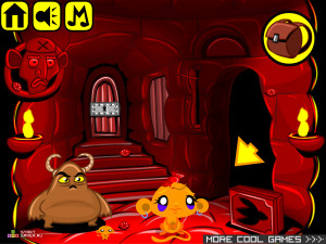 Игра Счастливая Обезьянка 284 (Monkey GO Happy Stage 284) — играть онлайн бесплатно (изображение №6)