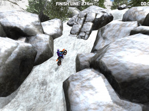 Игра Зимний Мототриал (Bike Trials Winter) — играть онлайн бесплатно (изображение №2)