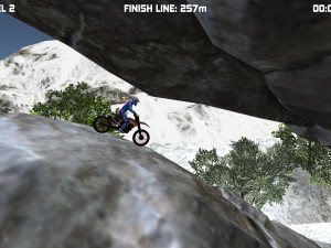 Игра Зимний Мототриал (Bike Trials Winter) — играть онлайн бесплатно (изображение №5)