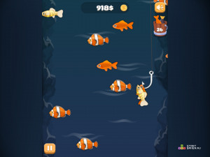 Игра Рождественская Рыбалка (Christmas Fishing) — играть онлайн бесплатно (изображение №2)