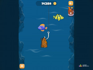 Игра Рождественская Рыбалка (Christmas Fishing) — играть онлайн бесплатно (изображение №4)