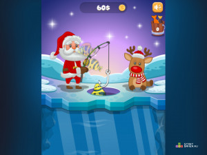 Игра Рождественская Рыбалка (Christmas Fishing) — играть онлайн бесплатно (изображение №7)