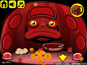 Игра Счастливая Обезьянка 288 (Monkey GO Happy Stage 288) — играть онлайн бесплатно (изображение №5)