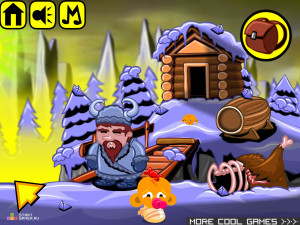 Игра Счастливая Обезьянка 290: Сага о Викинге (Monkey GO Happy Stage 290: Viking Saga) — играть онлайн бесплатно (изображение №3)