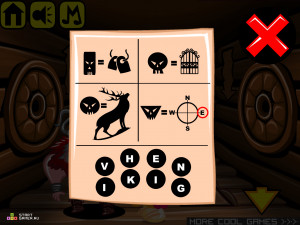 Игра Счастливая Обезьянка 290: Сага о Викинге (Monkey GO Happy Stage 290: Viking Saga) — играть онлайн бесплатно (изображение №6)