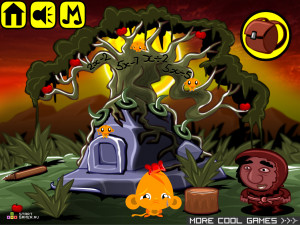 Игра Счастливая Обезьянка 291 (Monkey GO Happy Stage 291) — играть онлайн бесплатно (изображение №2)