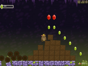 Игра Пещерный Хаос (Cave Chaos) — играть онлайн бесплатно (изображение №3)