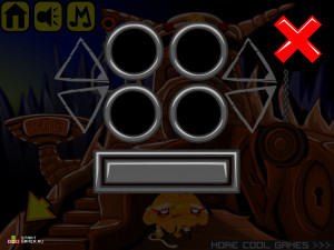 Игра Счастливая Обезьянка 293: Огненный Свет (Monkey GO Happy Stage 293: Fire Light) — играть онлайн бесплатно (изображение №7)