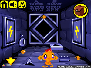 Игра Счастливая Обезьянка 294 (Monkey GO Happy Stage 294) — играть онлайн бесплатно (изображение №4)